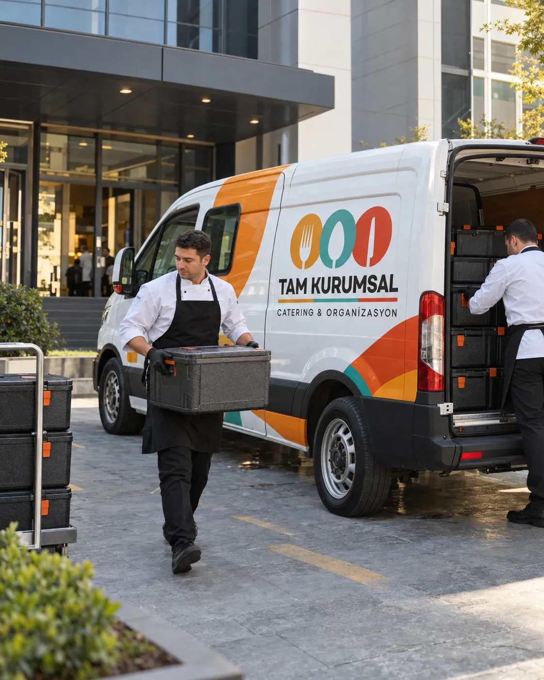 Kurumsal taşıma yemek hizmeti ve catering sevkiyatı